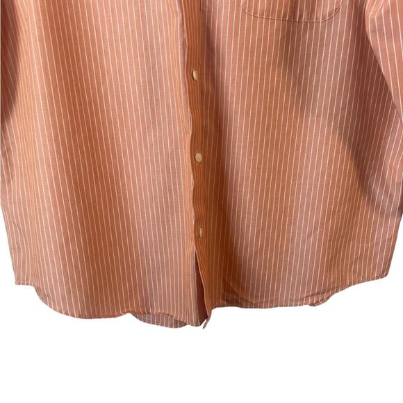 EDDIE BAUER WRINKLE AND STAIN RESISTANT LONG SLEEVE BUTTON DOWN MENS DRESS SHIRT - Picture 5 of 12